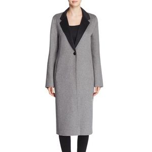CALVIN KLEIN Longline Coat, Double-Faced Wool